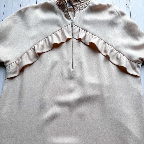 IRO Soniah Ruffle Turtleneck Mini Dress - Picture 5 of 13